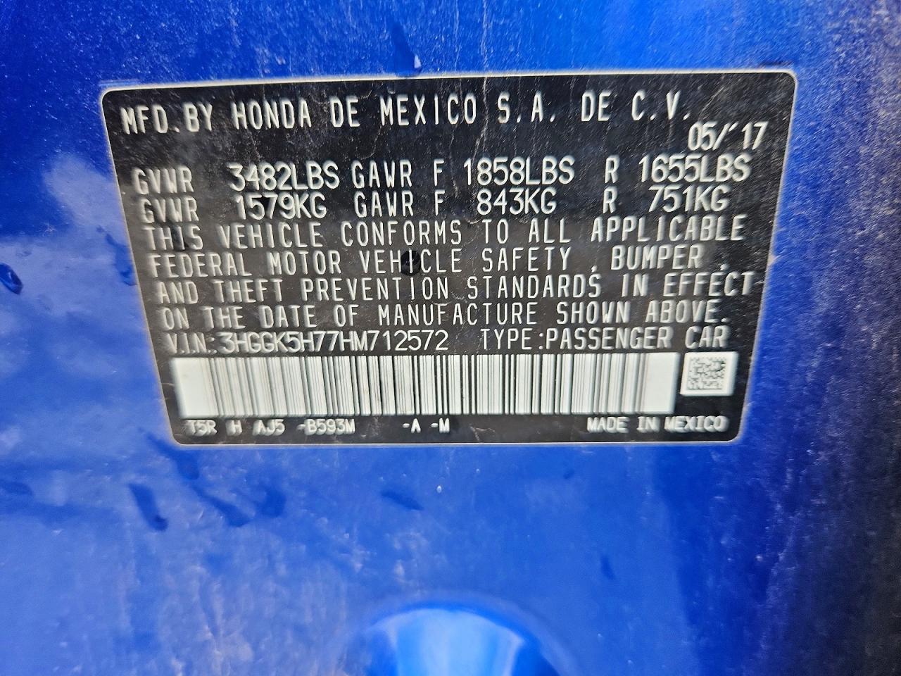 Honda Fit Ex