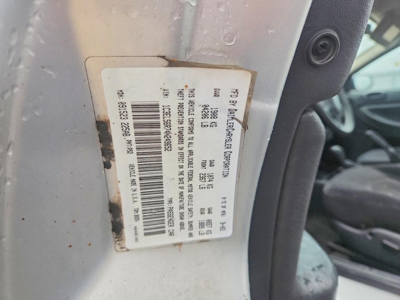 Chrysler Sebring Lxi