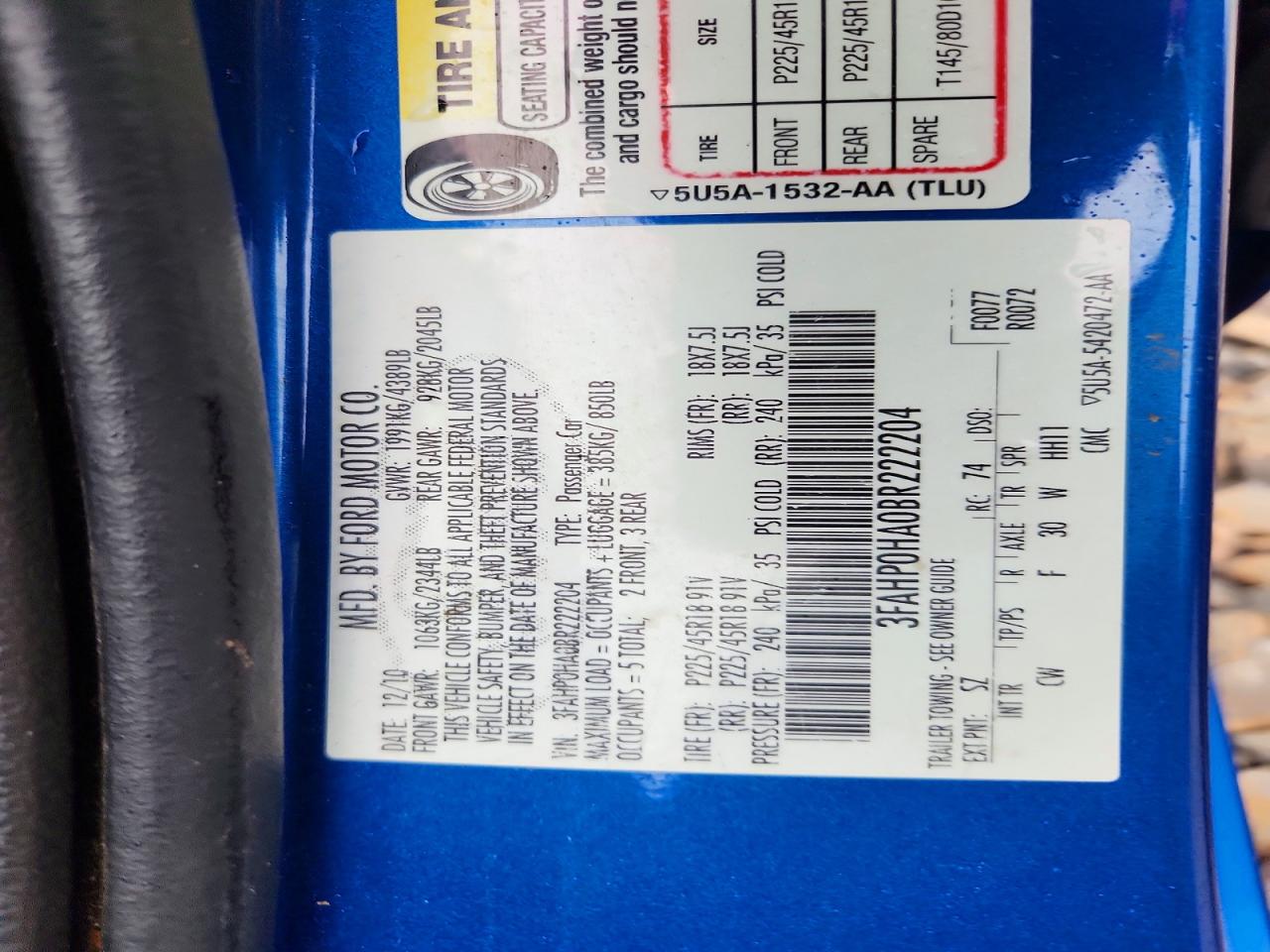 Ford Fusion Se