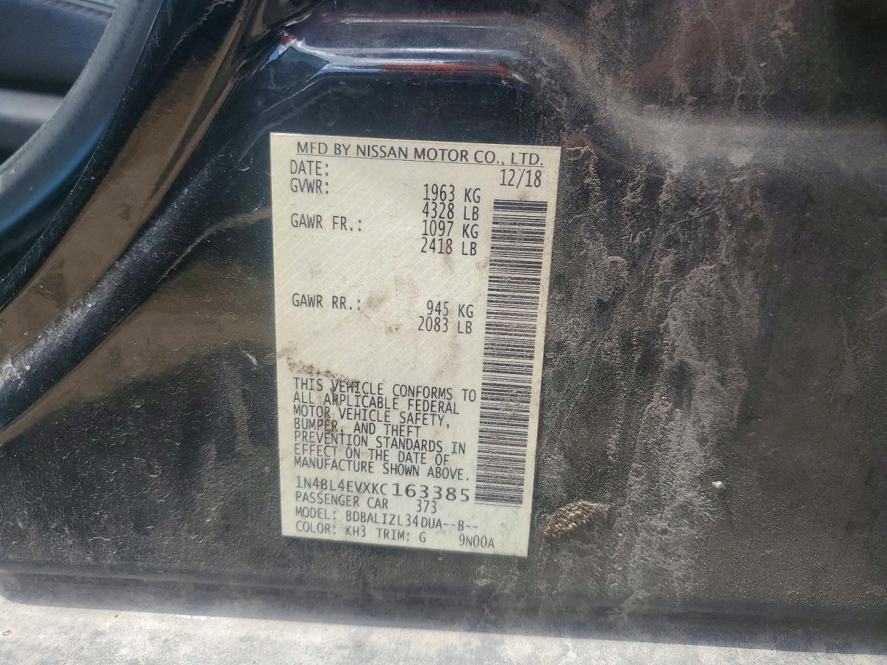 Nissan Altima Sl