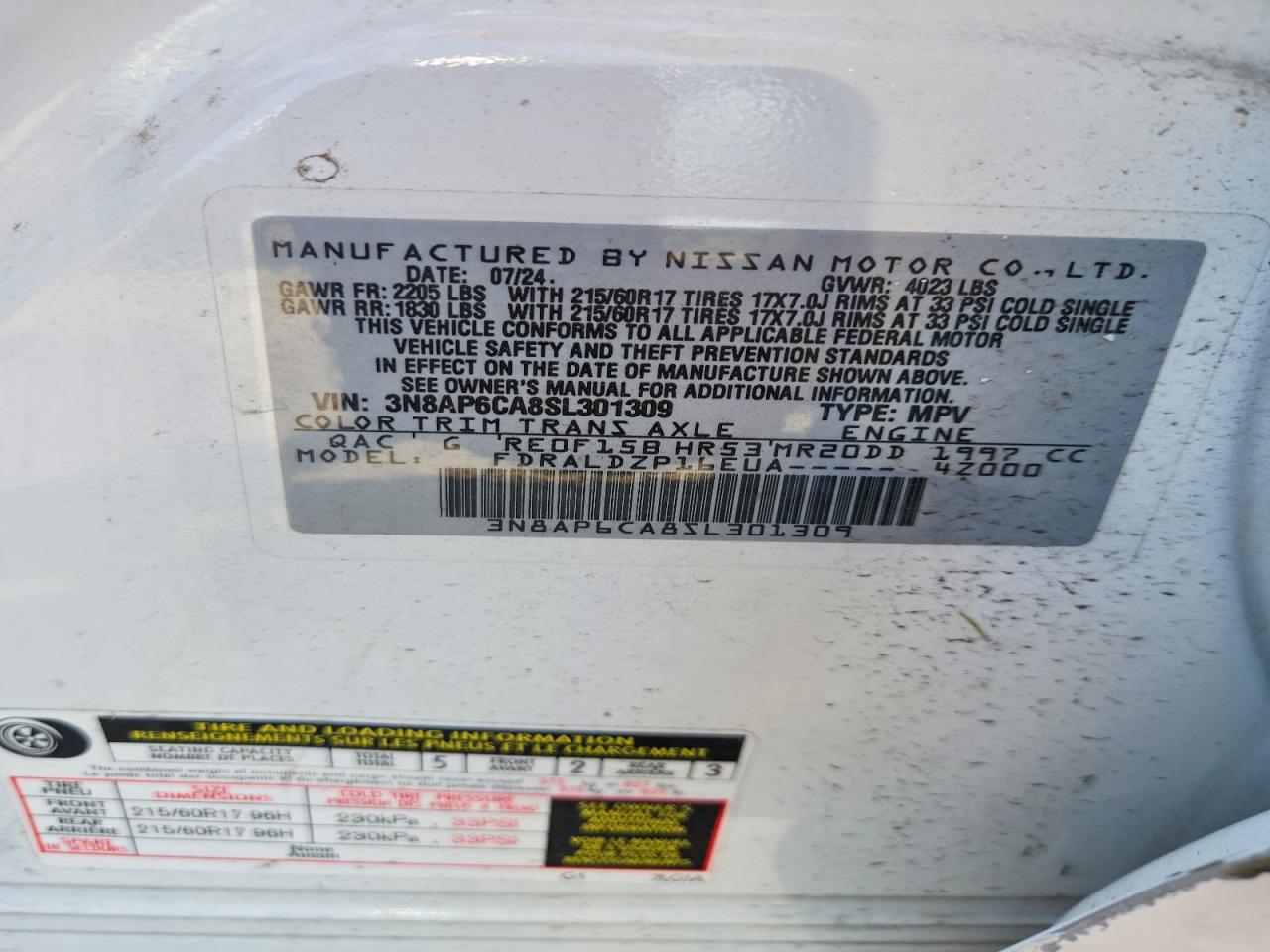 Nissan Kicks Sv