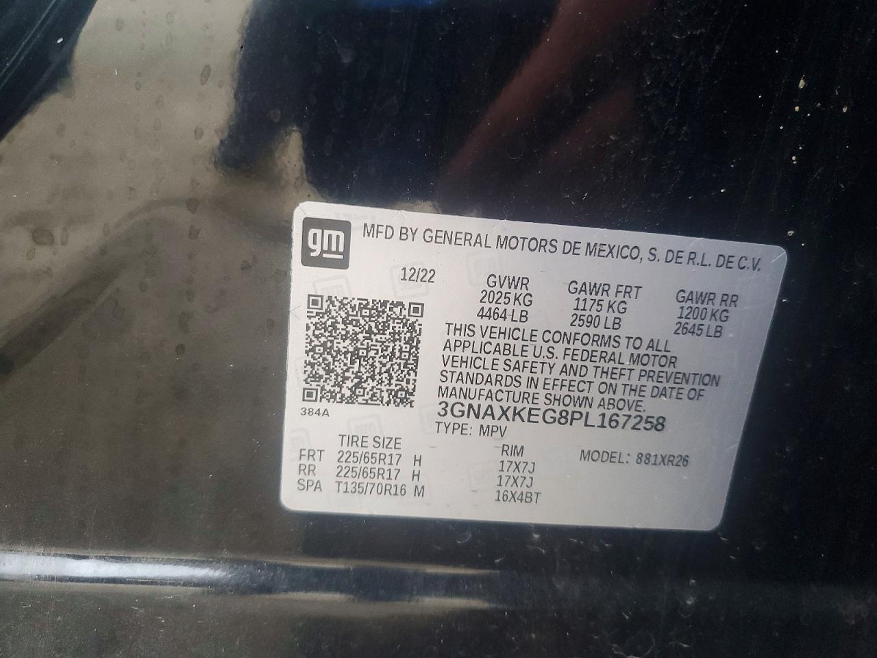 Chevrolet Equinox Lt