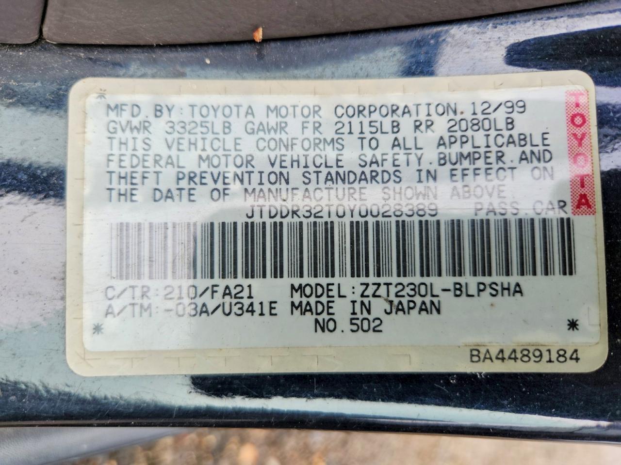 Toyota Celica Gt