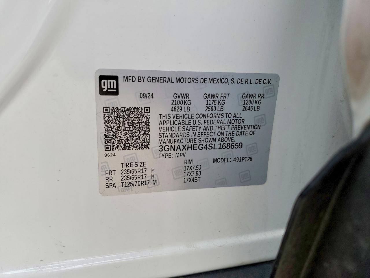 Chevrolet Equinox Lt