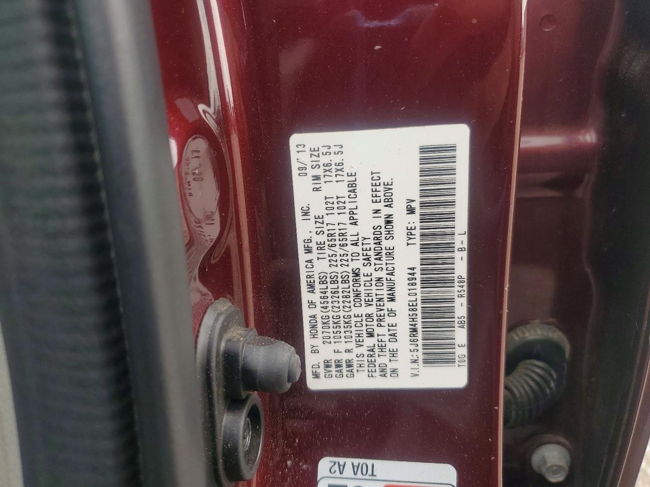 Honda Crv Ex
