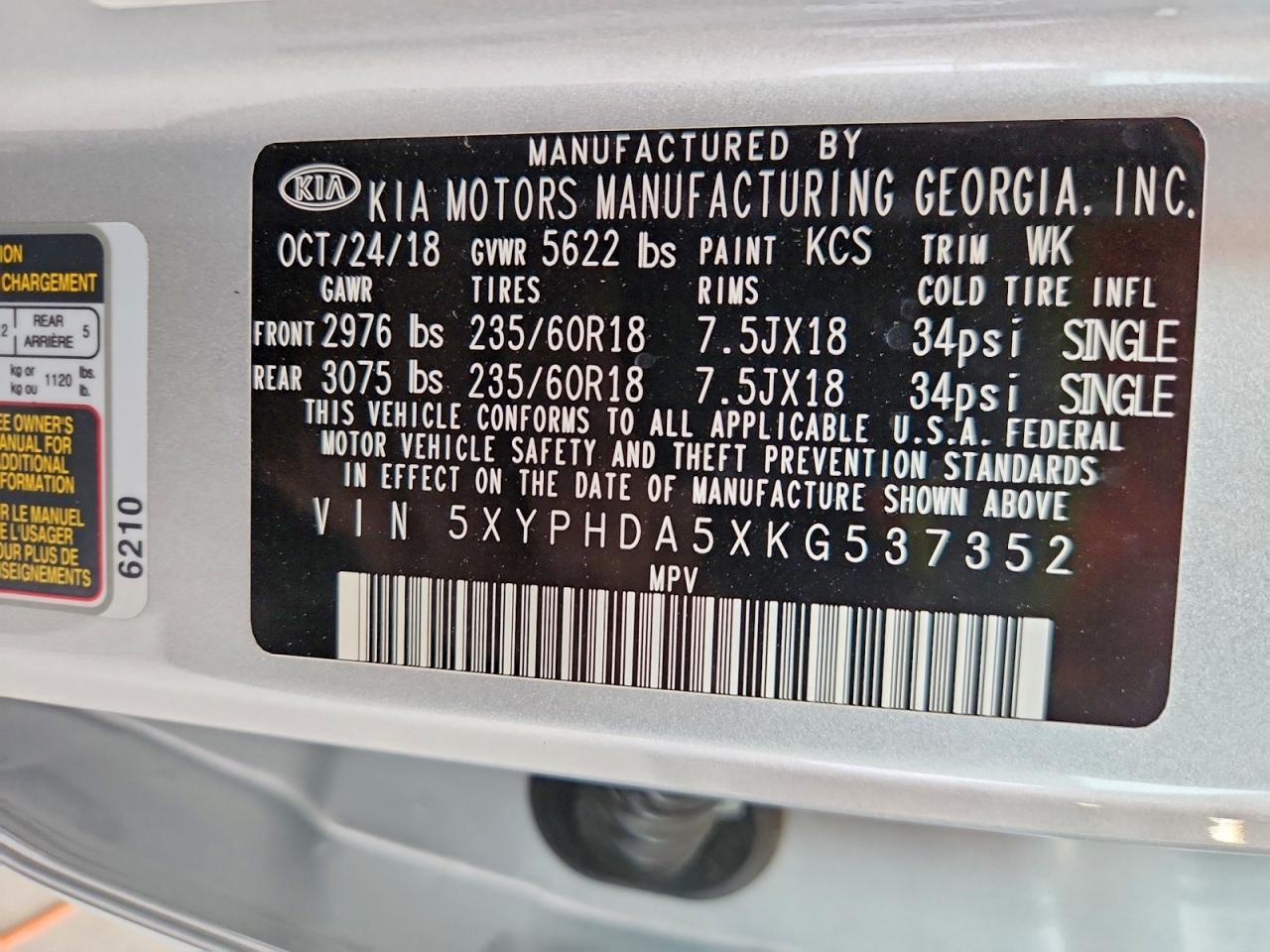 Kia Sorento Ex V6