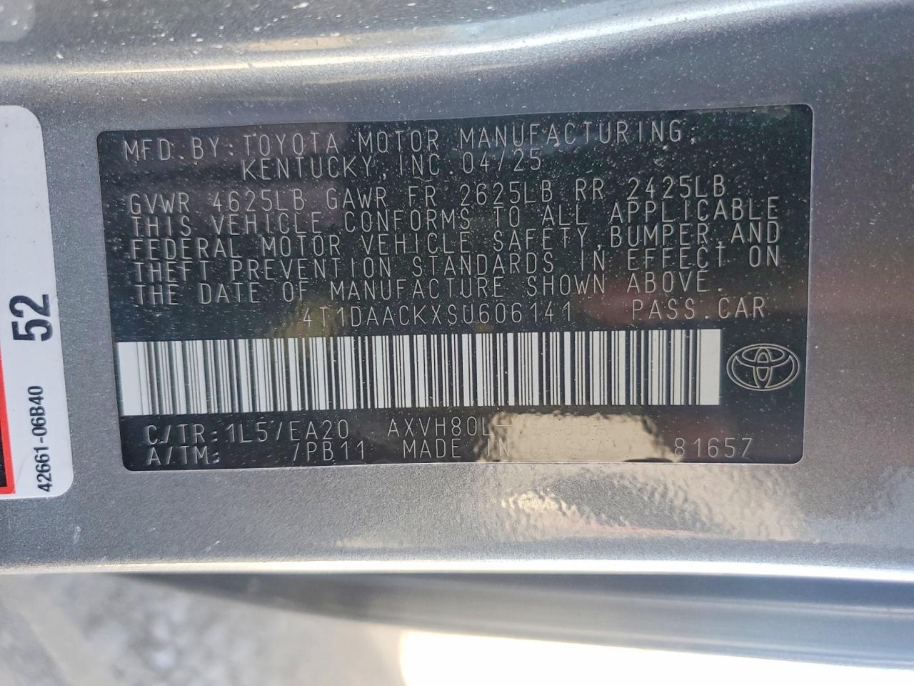 Toyota Camry Se