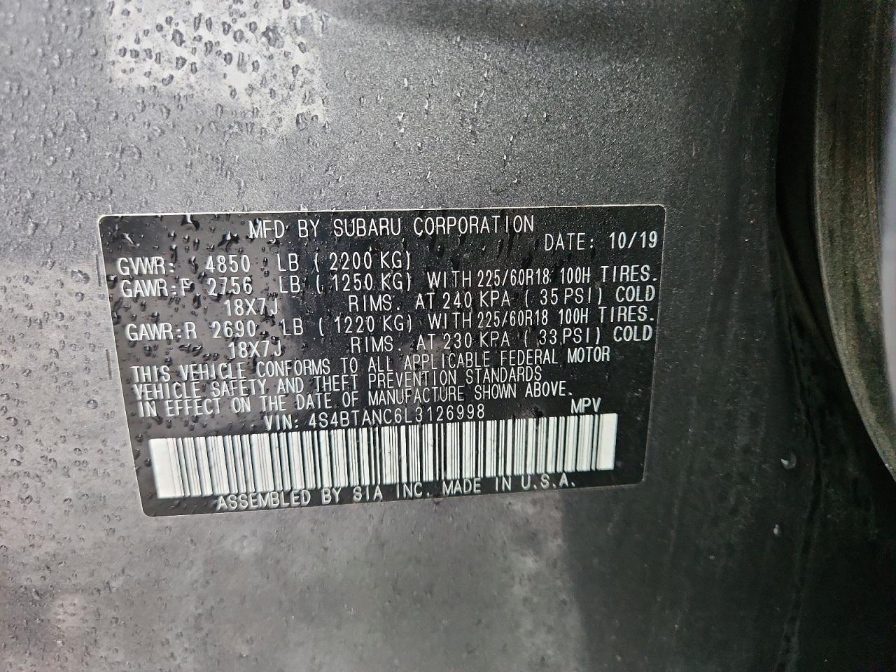 Subaru Outback Limited