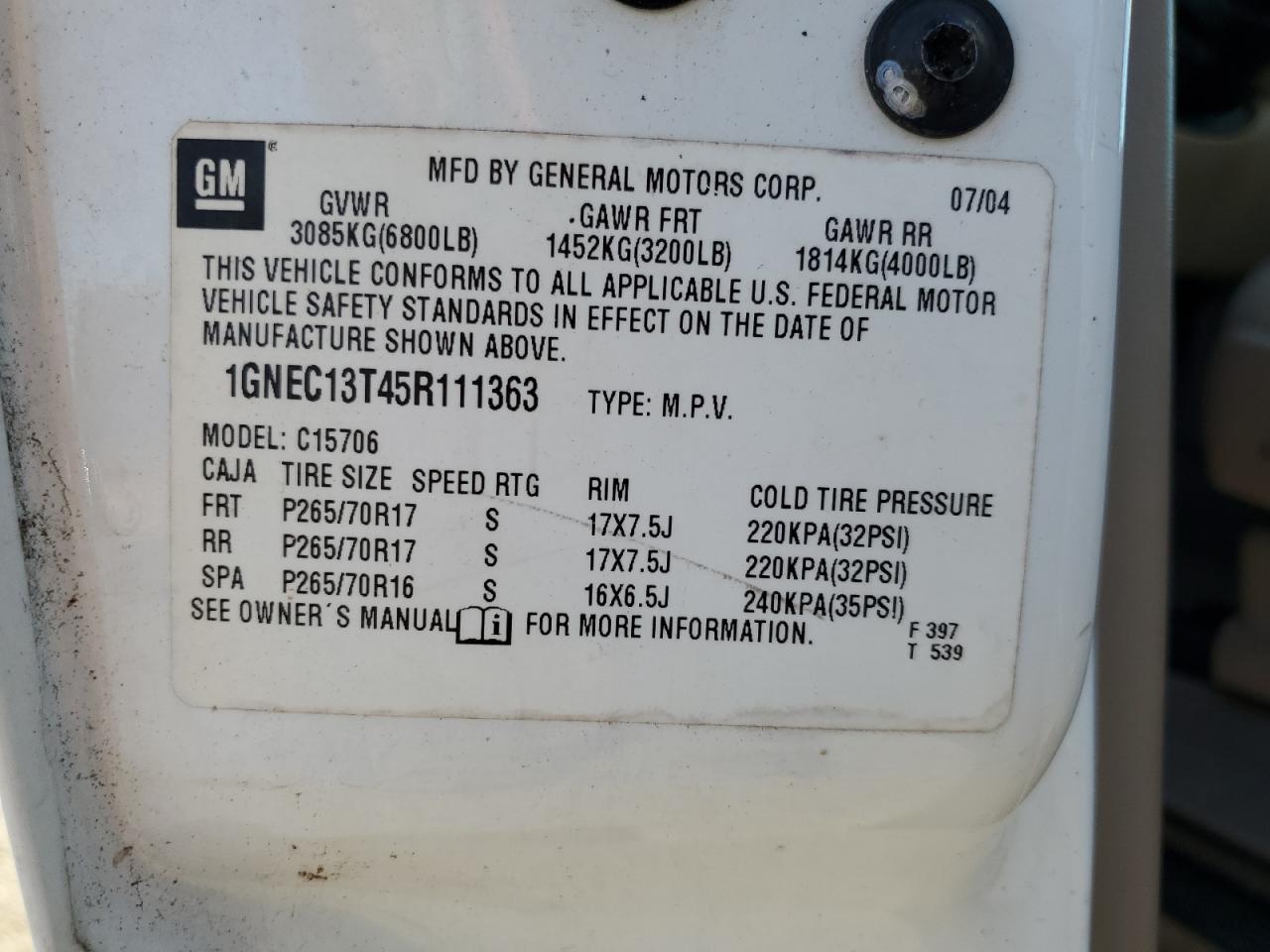 Chevrolet Tahoe C1500