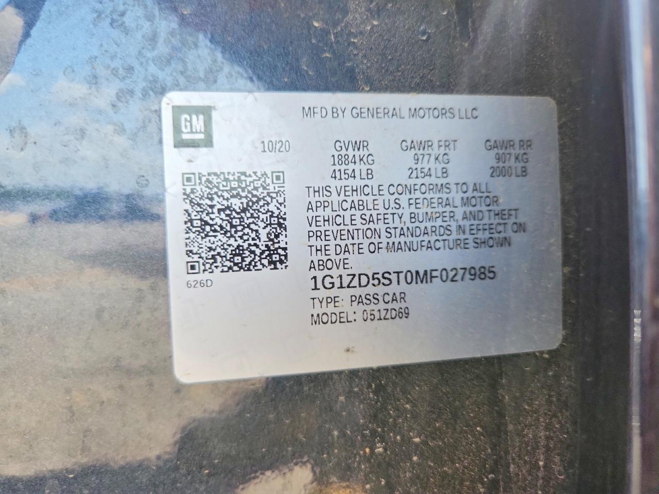 Chevrolet Malibu Lt