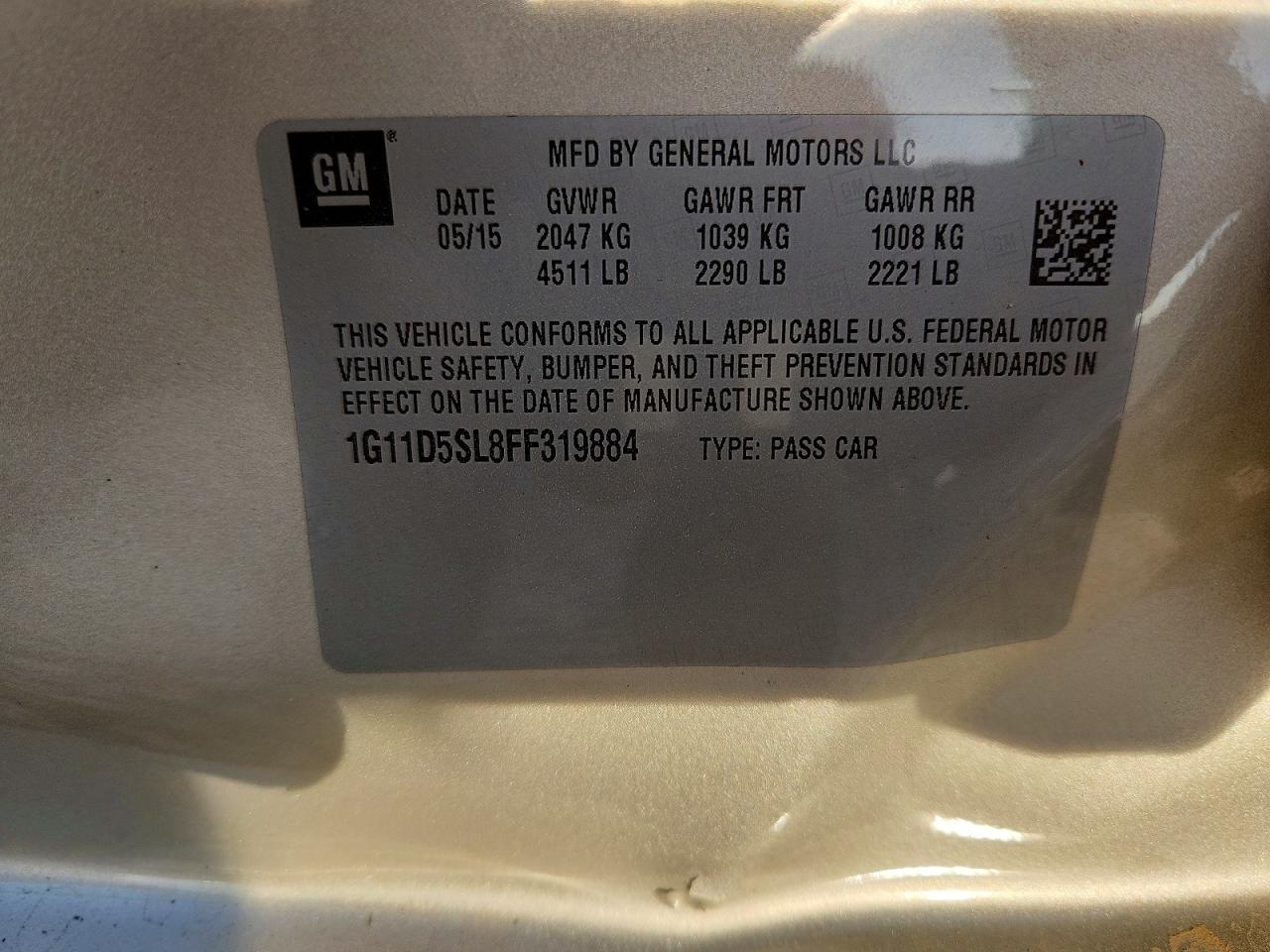 Chevrolet Malibu 2lt