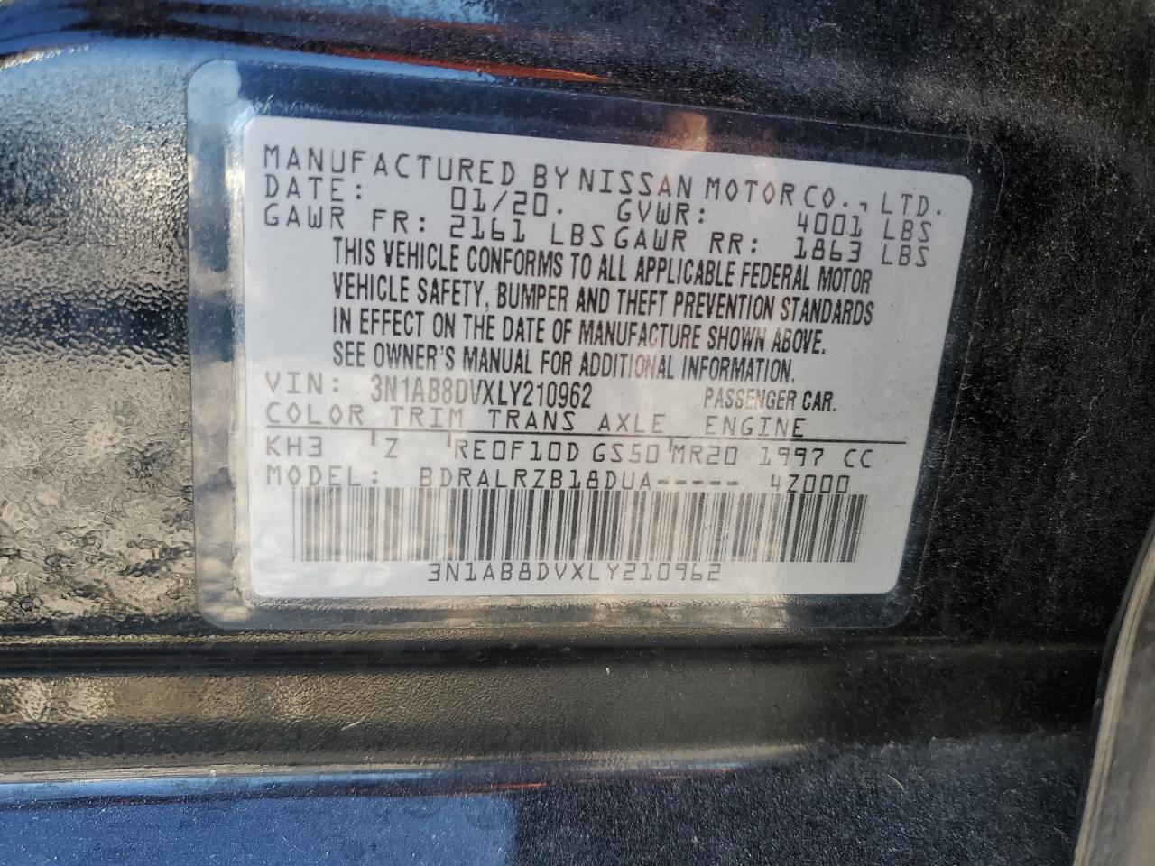 Nissan Sentra Sr