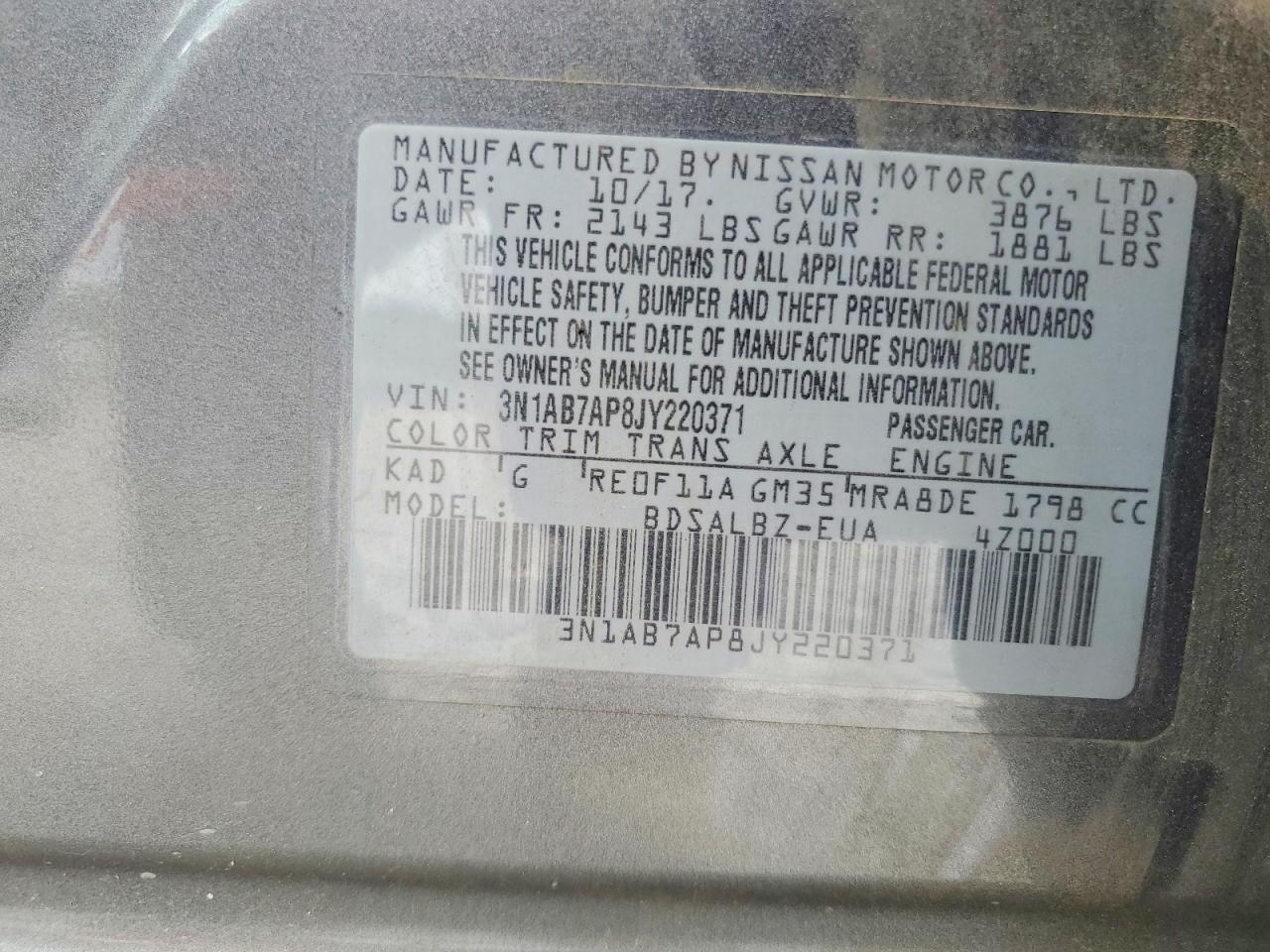 Nissan Sentra S