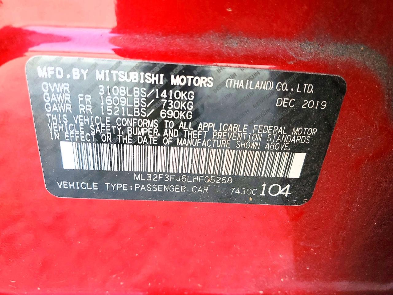 Mitsubishi Mirage G4 Es