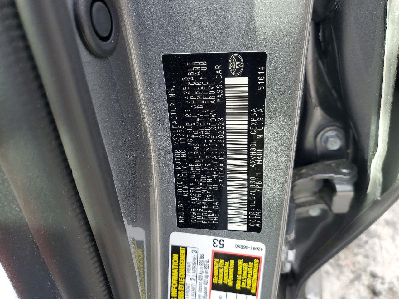 Toyota Camry Xse