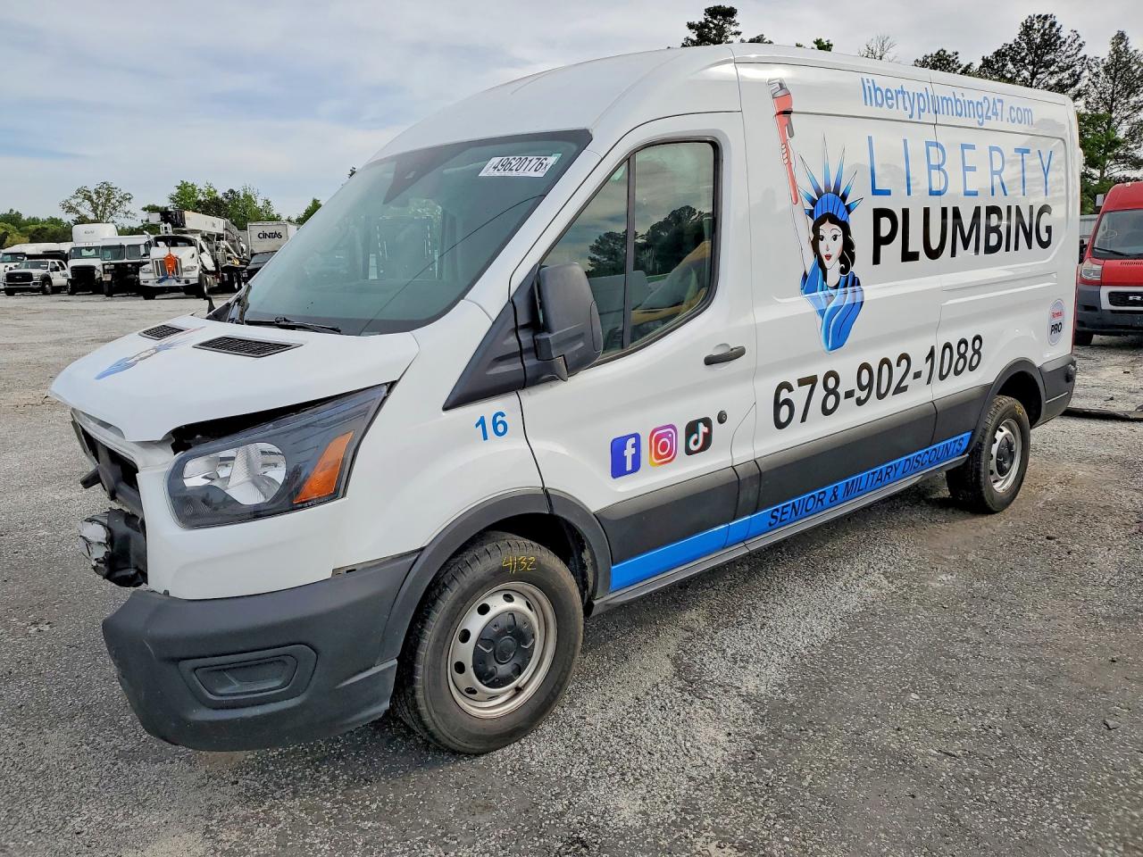 Salvage Ford Transit Image