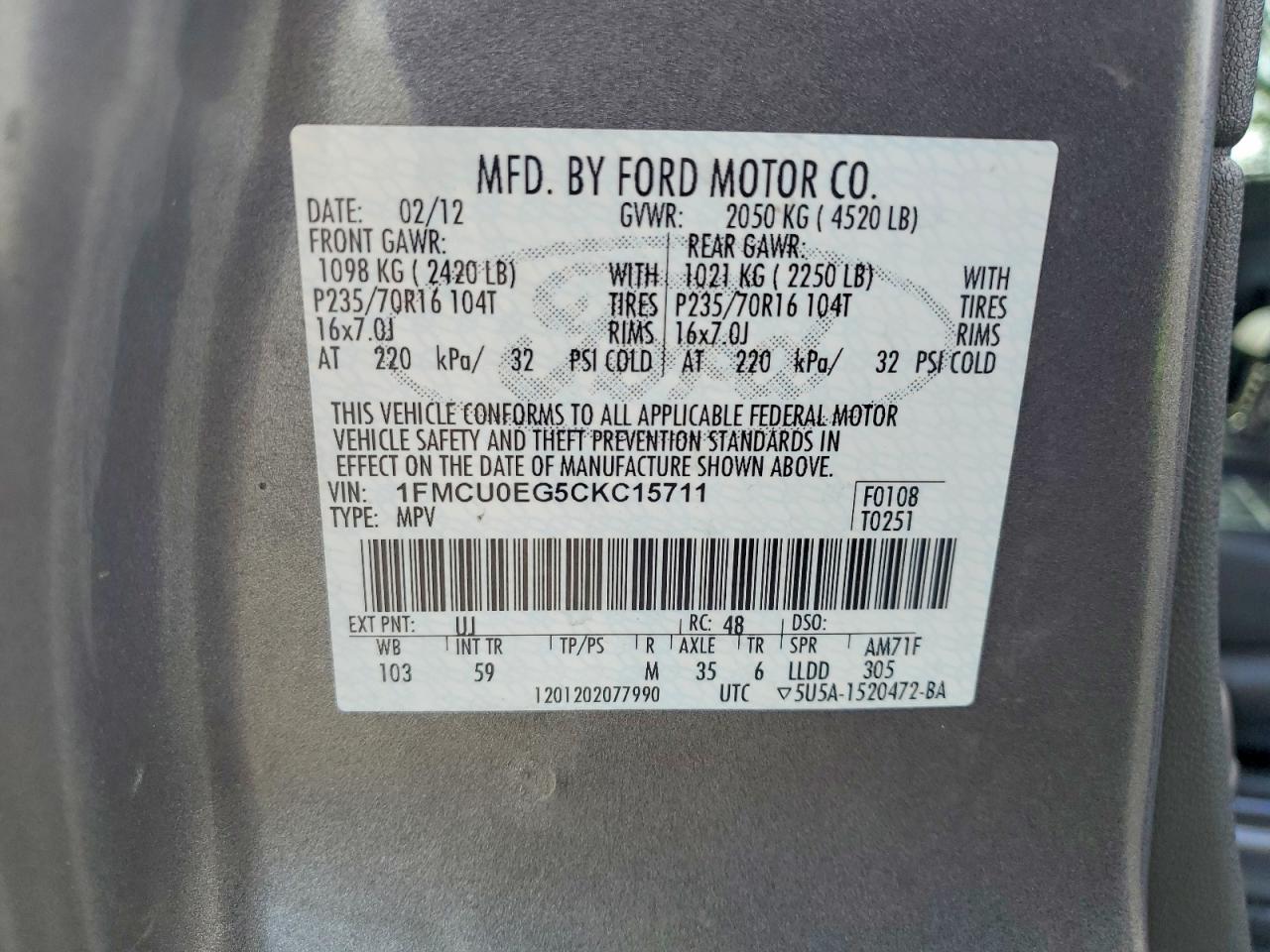 Ford Escape Limited