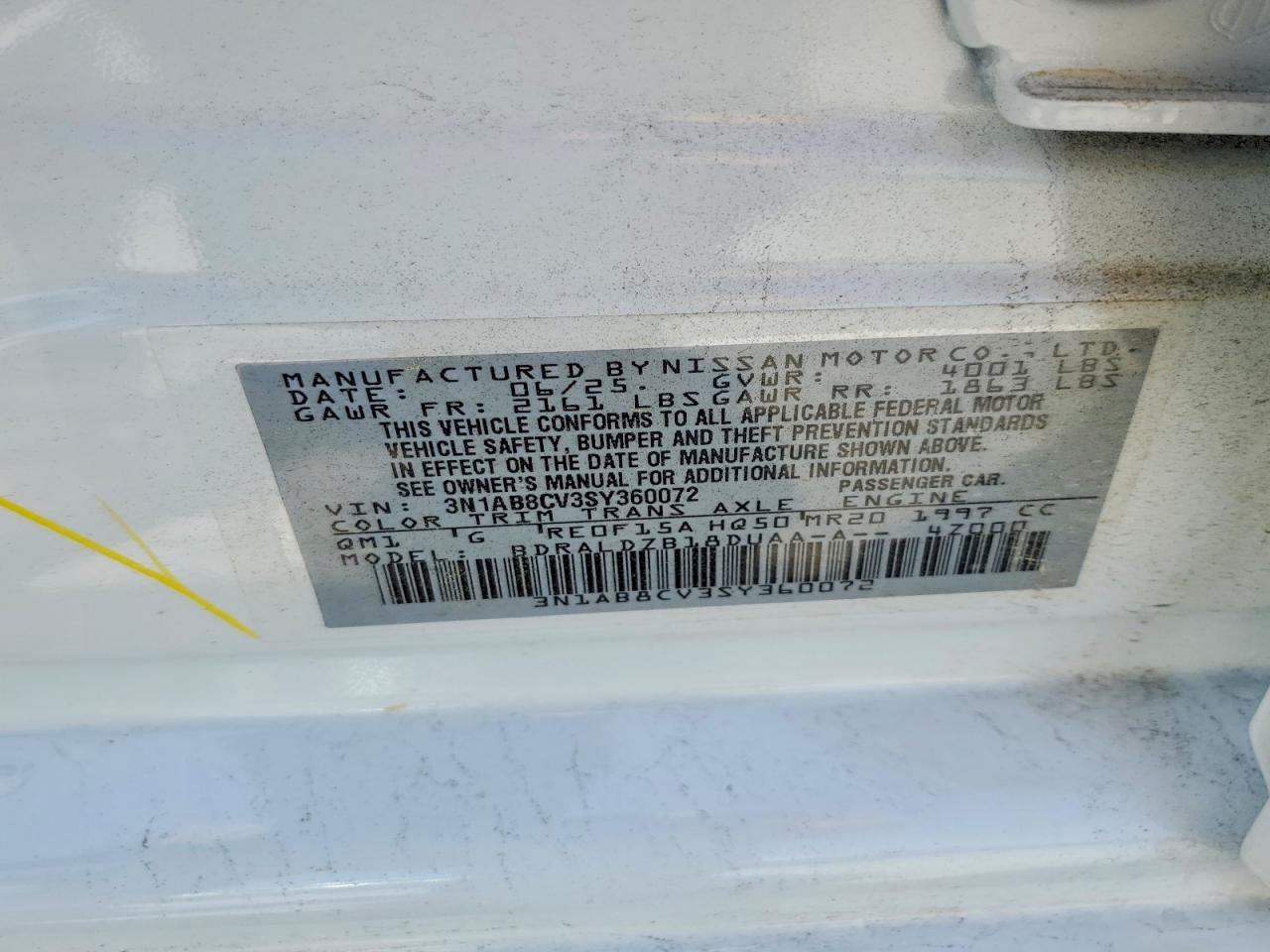 Nissan Sentra Sv
