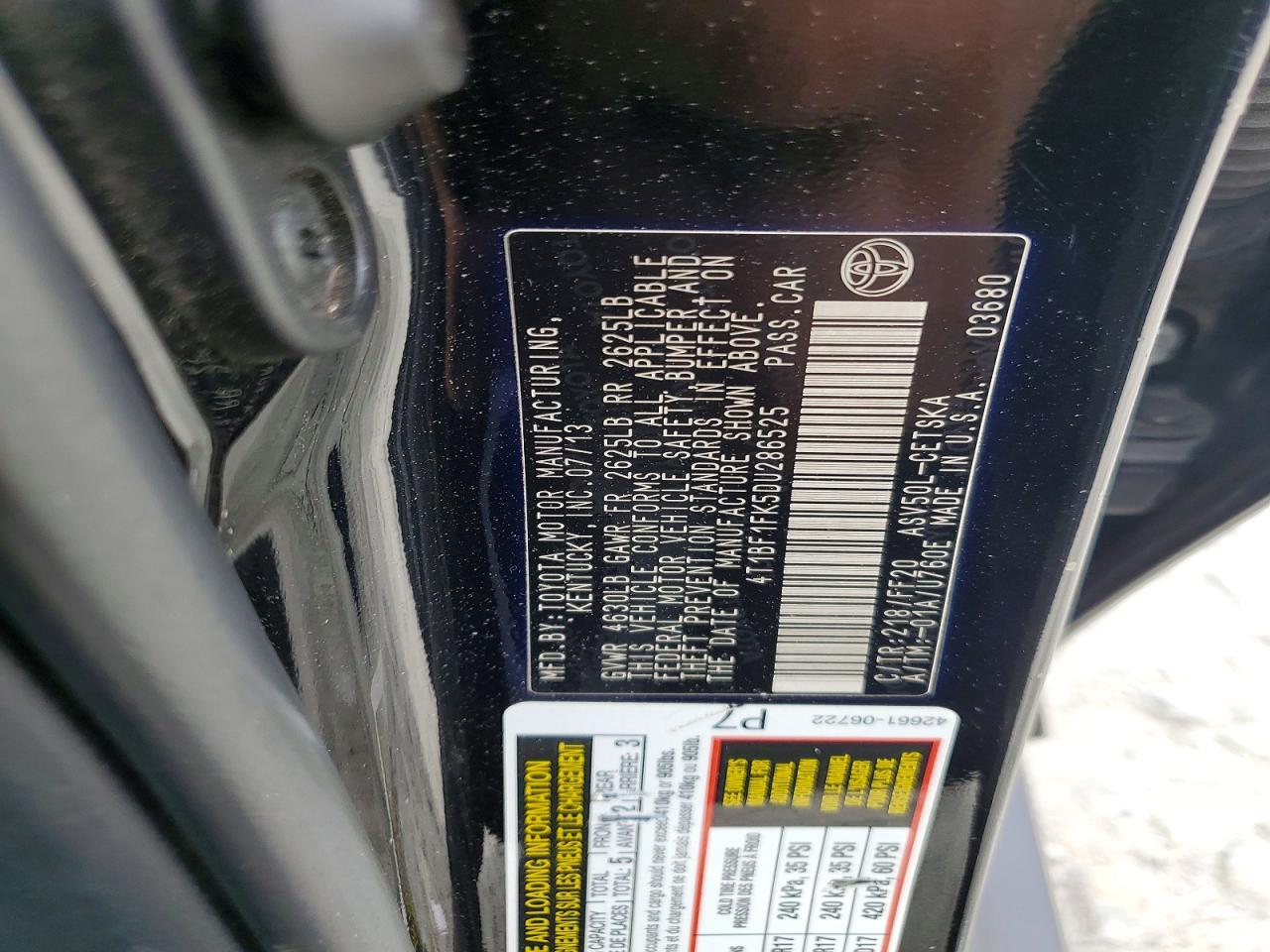 Toyota Camry Se