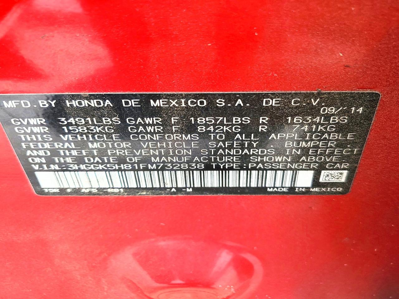 Honda Fit Ex