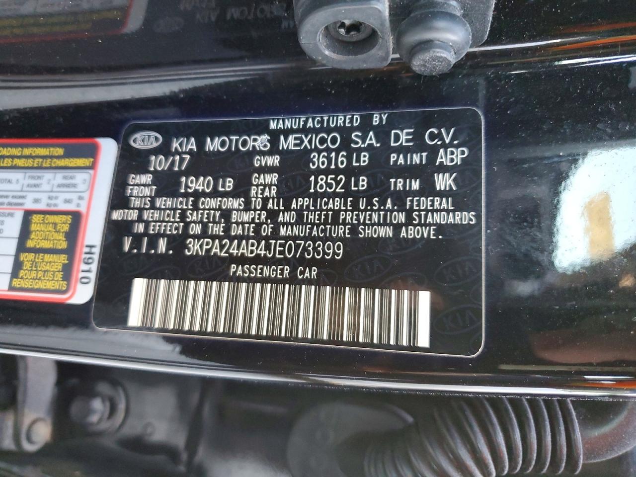 Kia Rio Lx