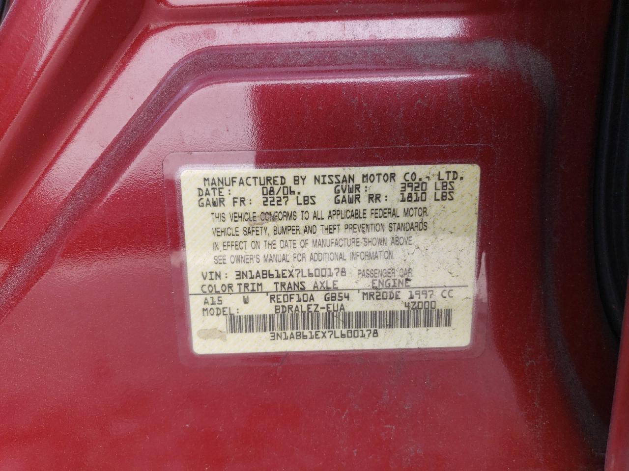 Nissan Sentra 2.0