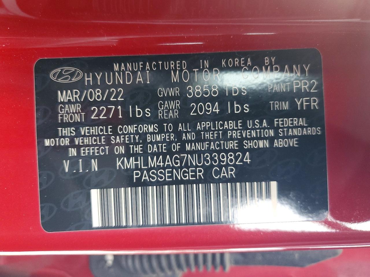 Hyundai ELANTRA Sel