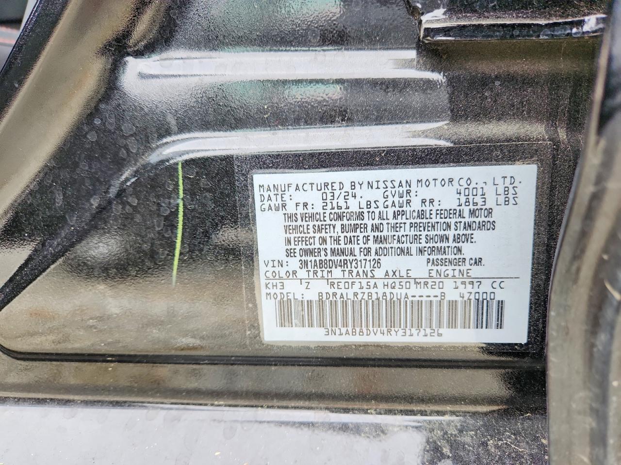 Nissan Sentra Sr