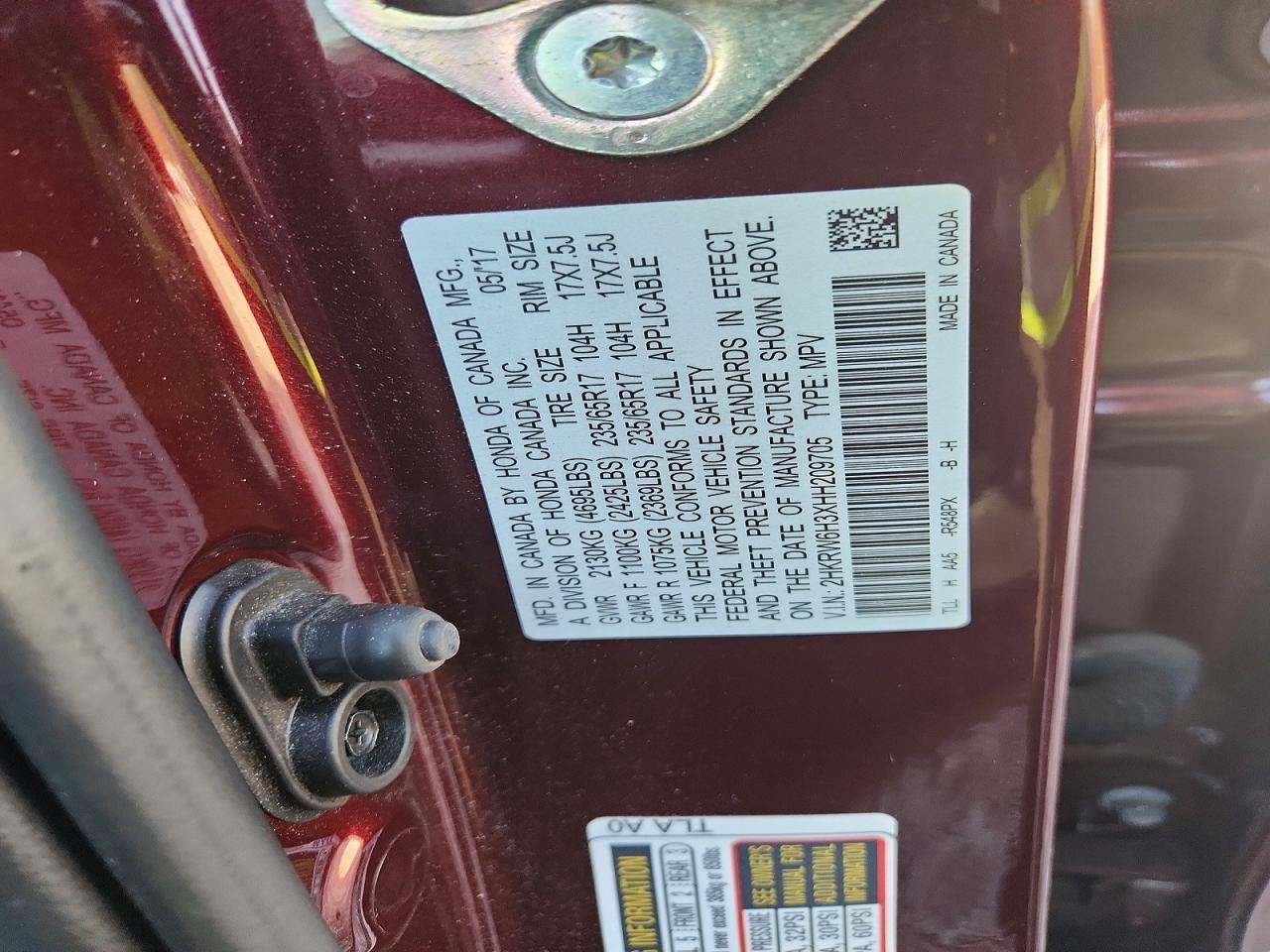 Honda Crv Lx