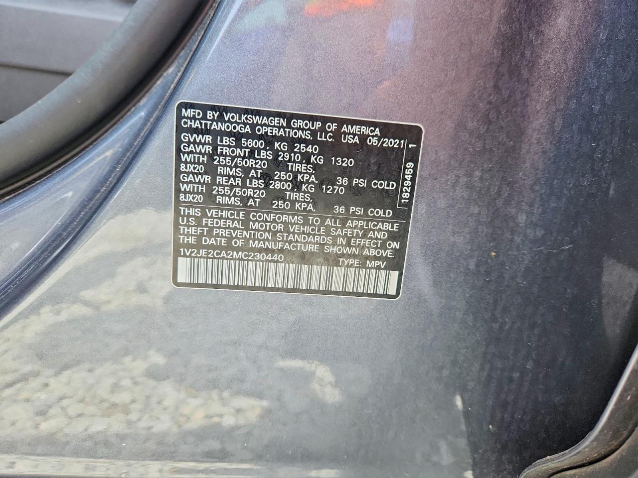 Volkswagen Atlas Se