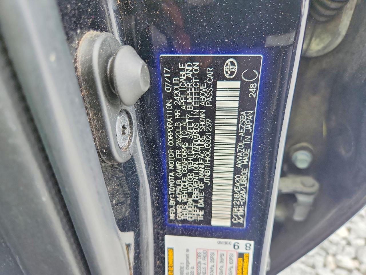 Toyota Camry Se