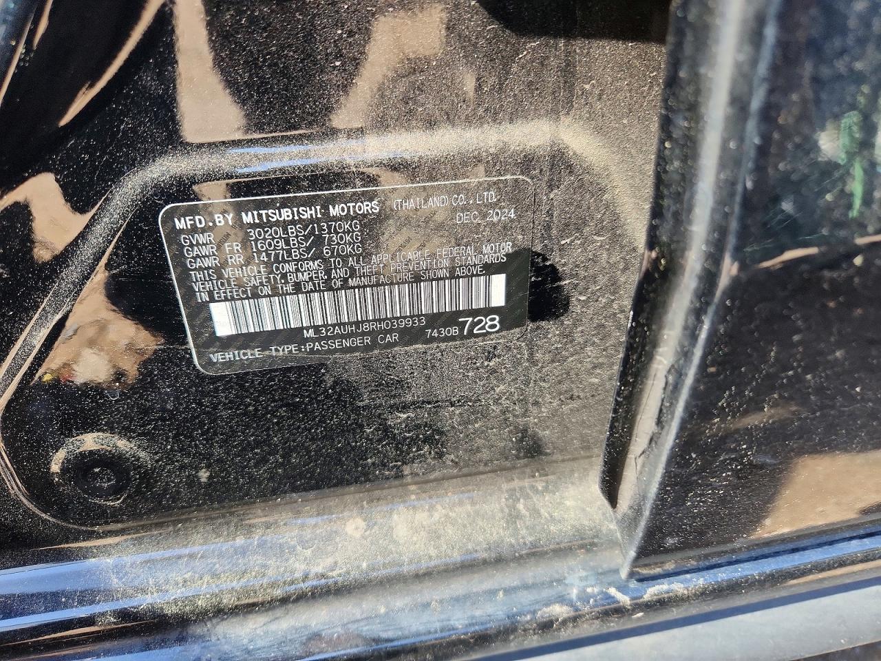 Mitsubishi Mirage Es