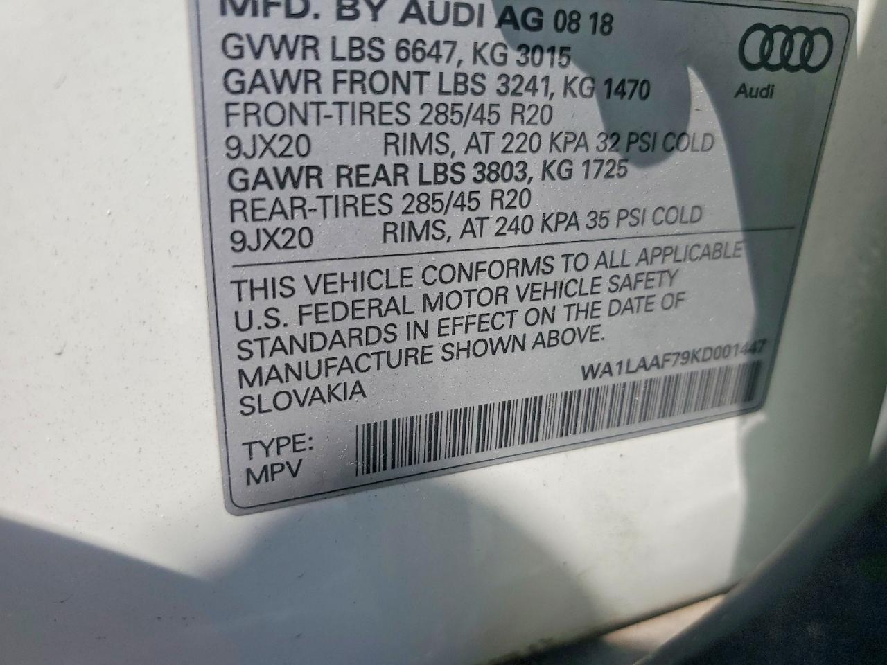 Audi Q7 Premium Plus