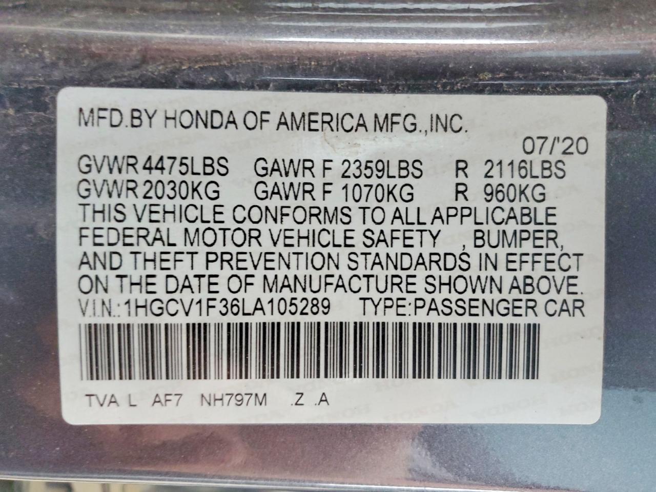 Honda Accord Sport
