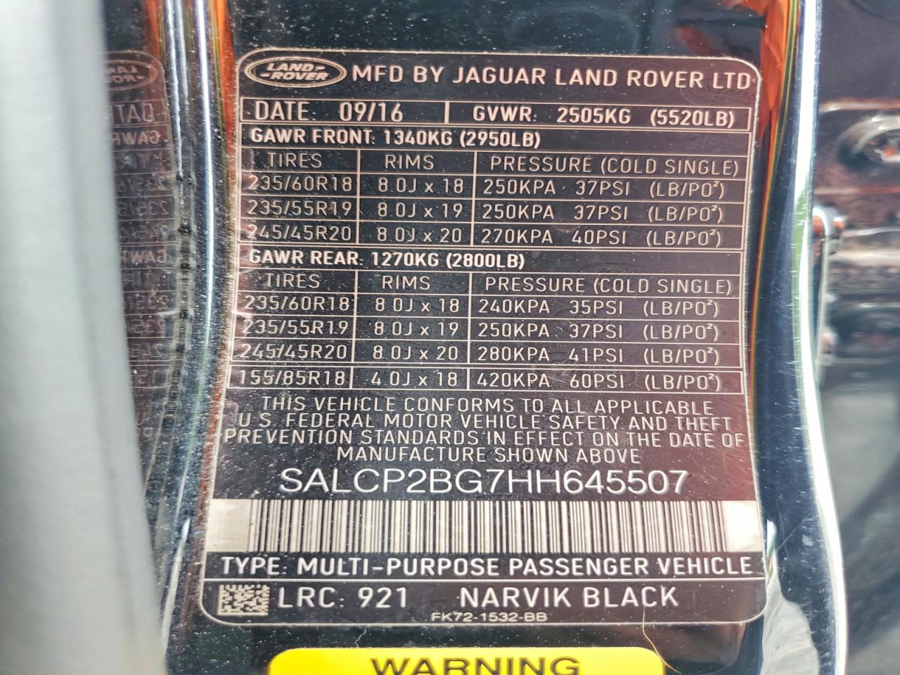 Land Rover Discovery Se