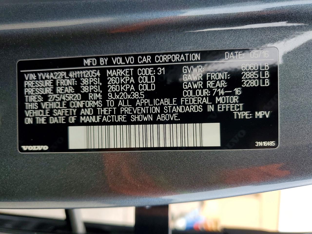Volvo XC90 T6