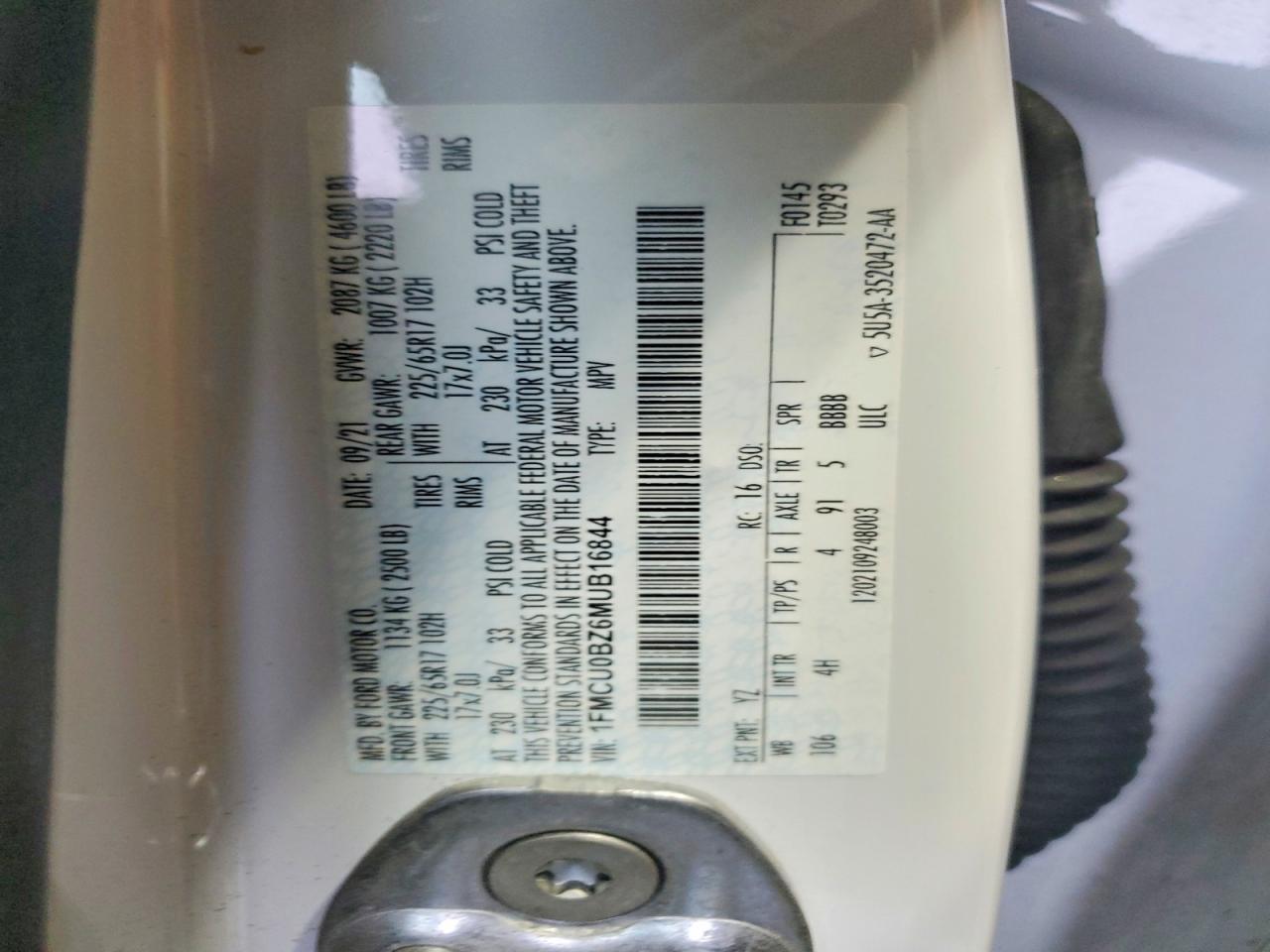 Ford Escape Se