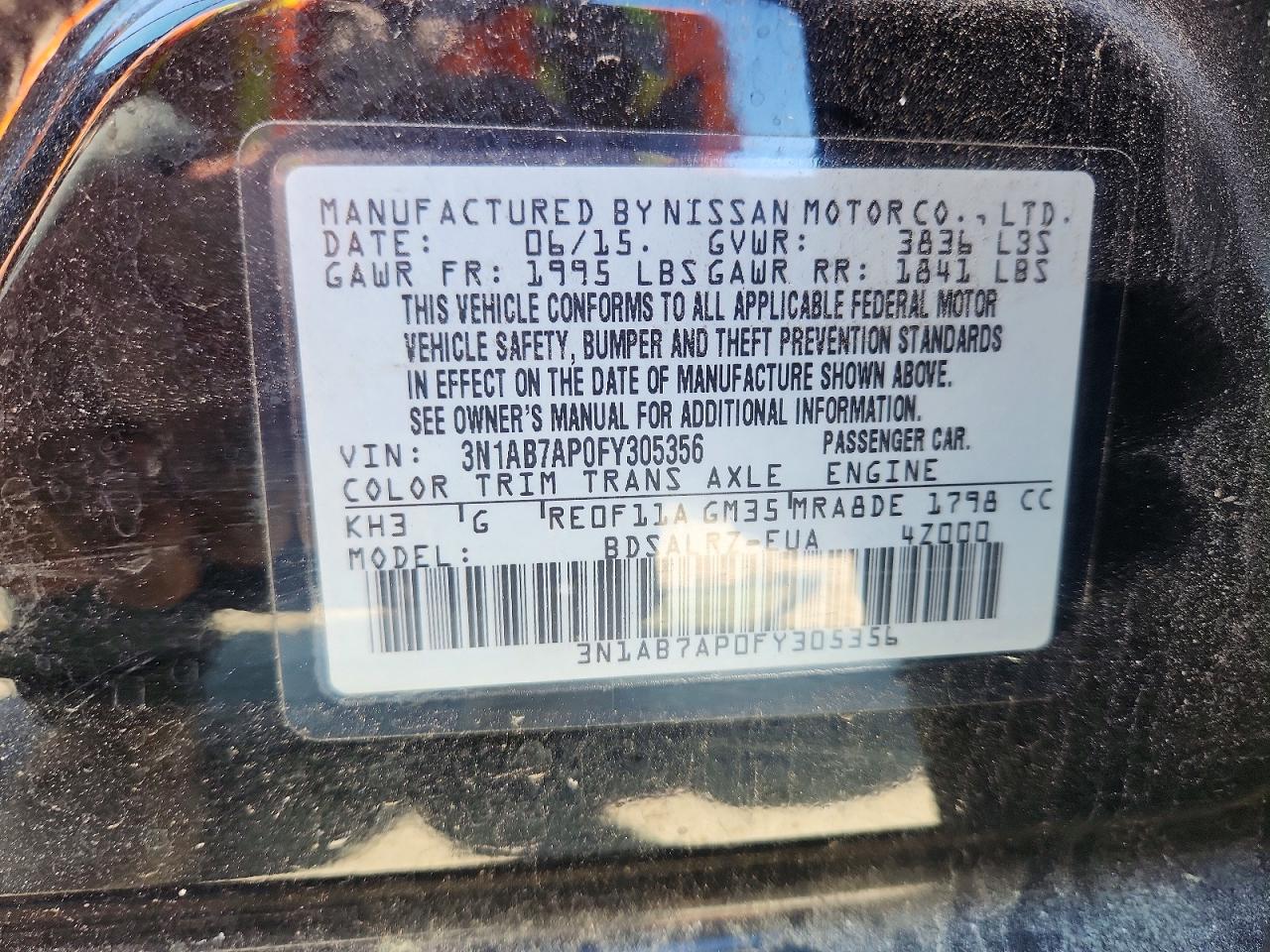 Nissan Sentra Sr