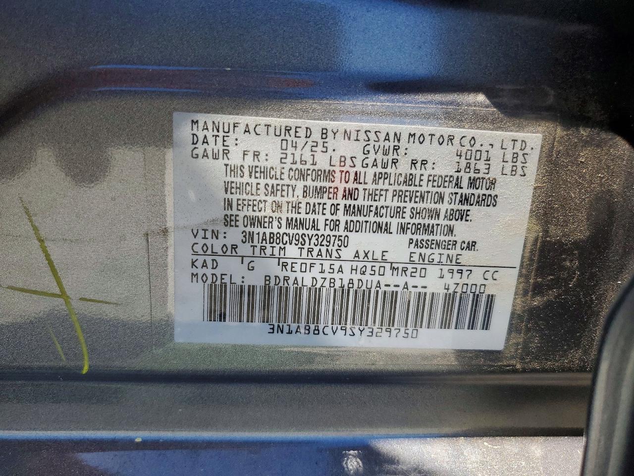 Nissan Sentra Sv