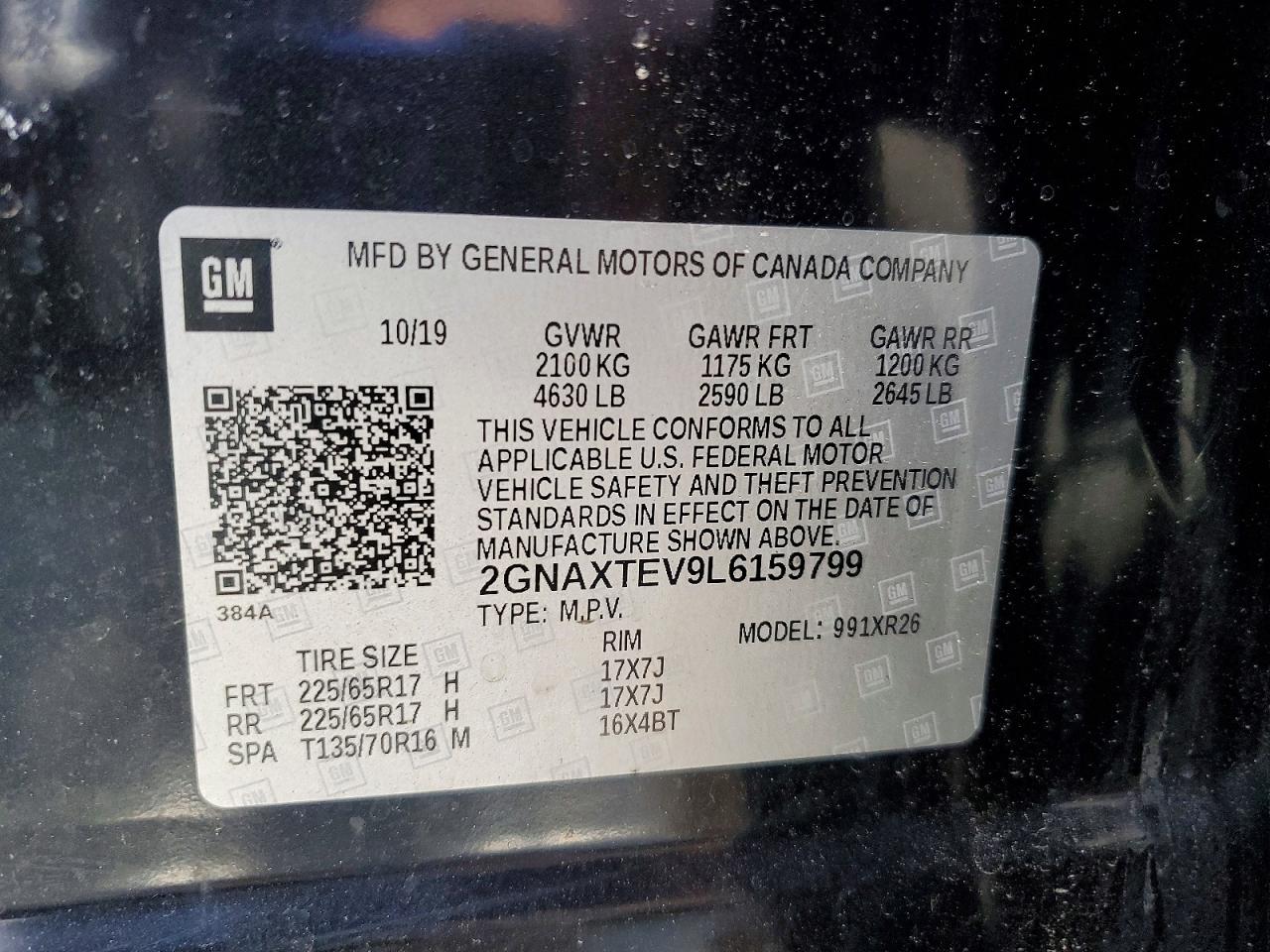 Chevrolet Equinox Lt