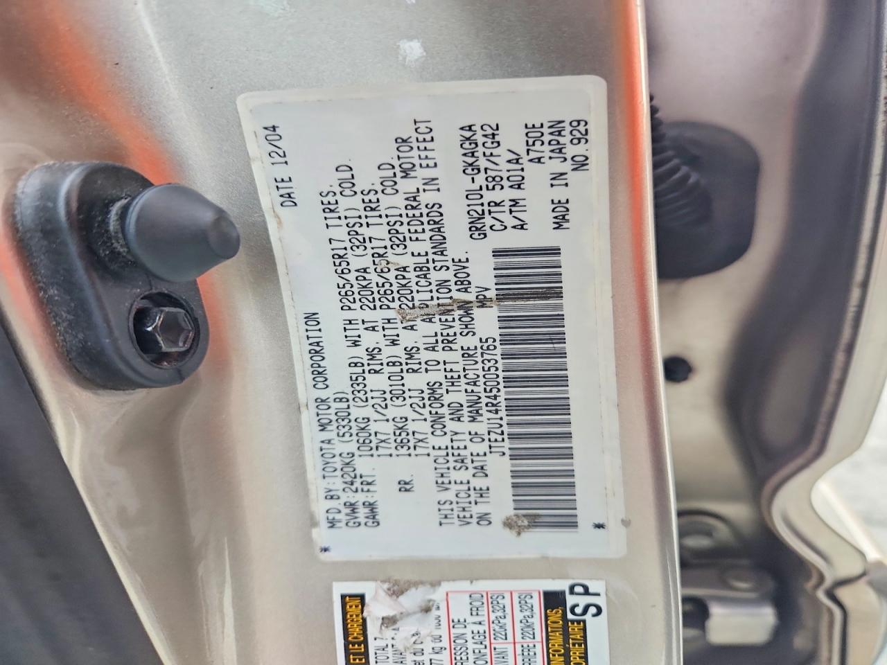 Toyota 4Runner Sr5