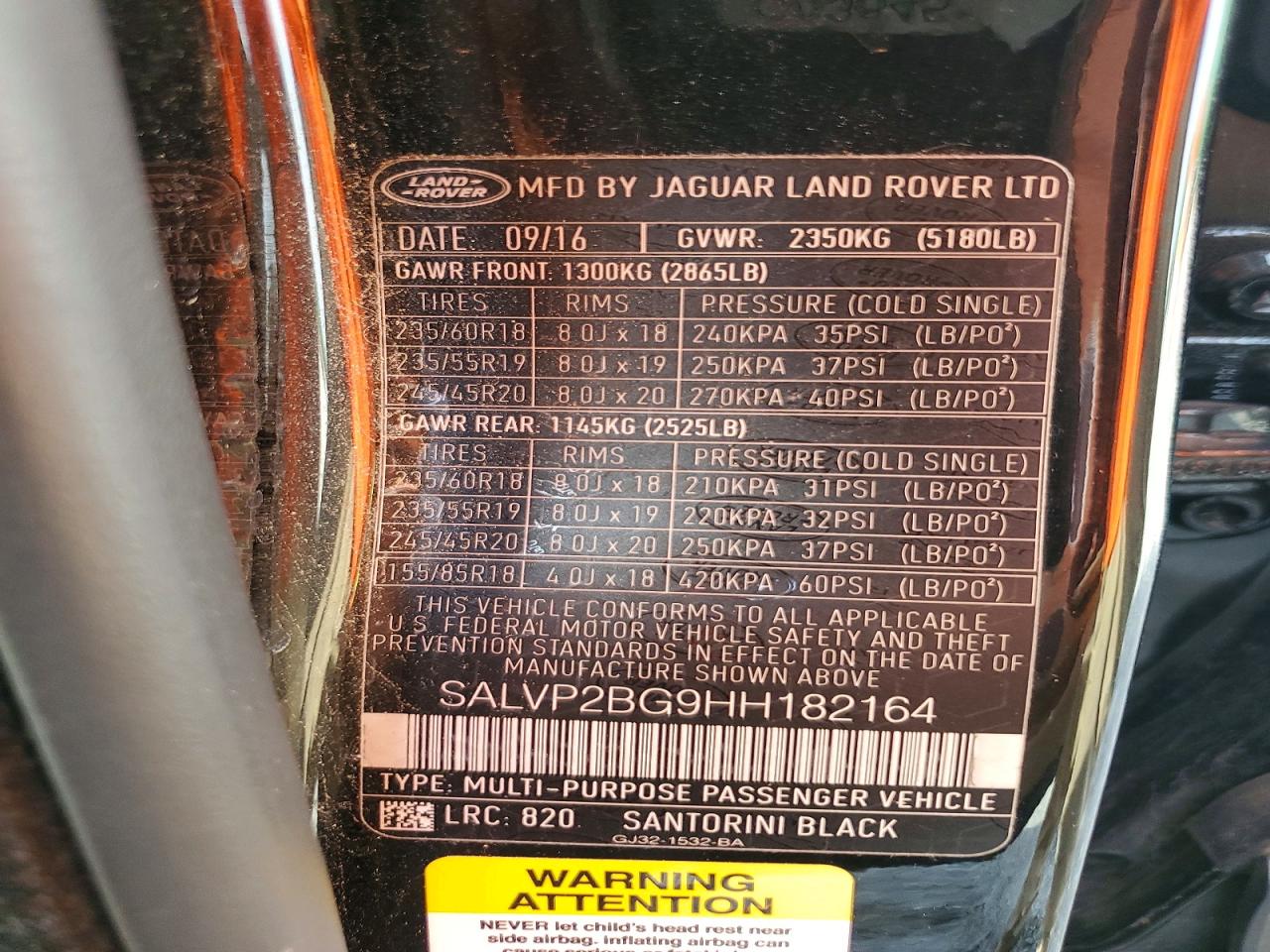 Land Rover Range Rover Se