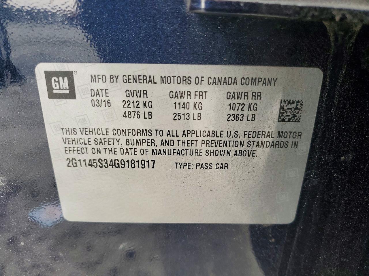 Chevrolet Impala Ltz
