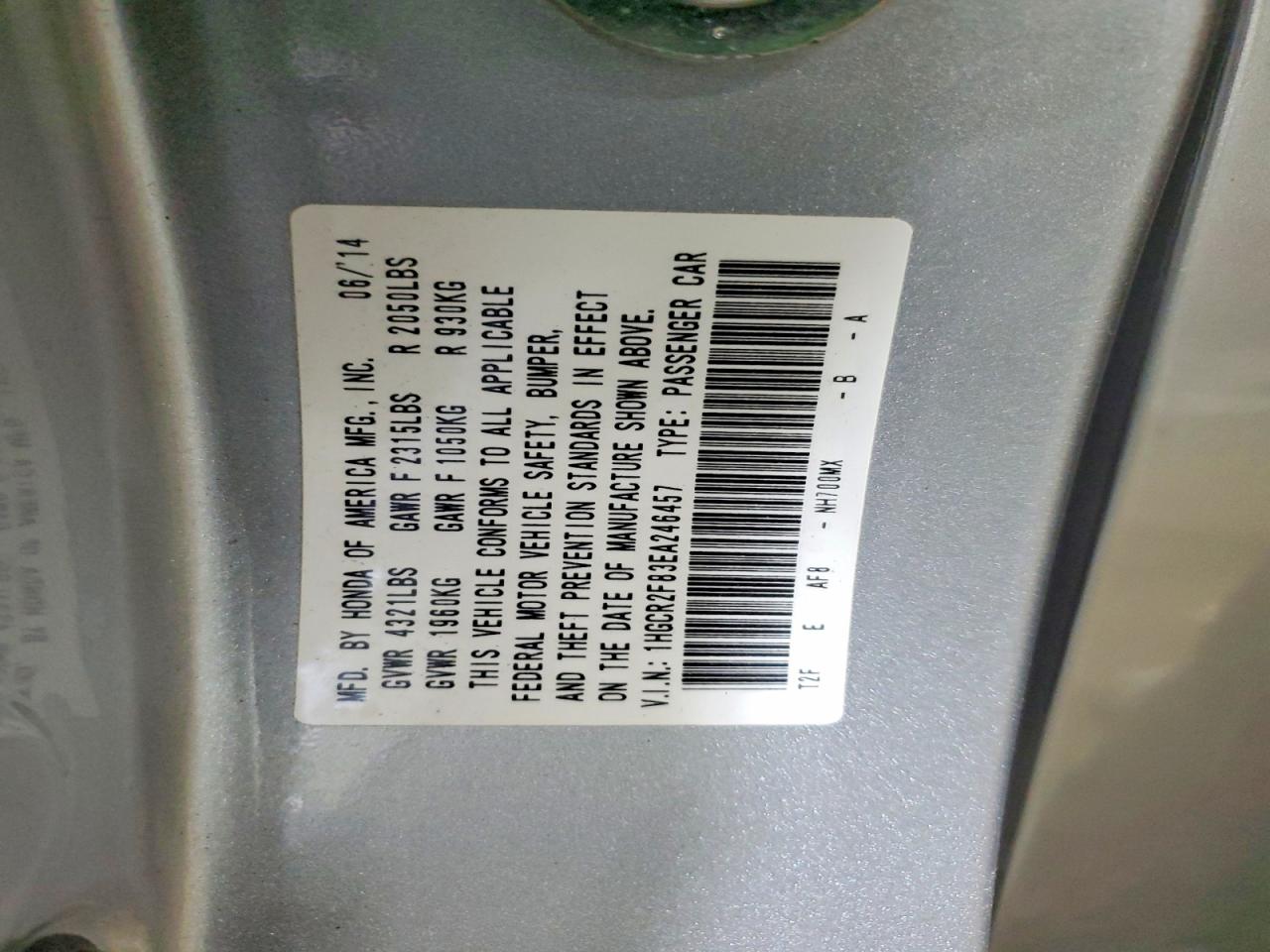 Honda Accord Exl