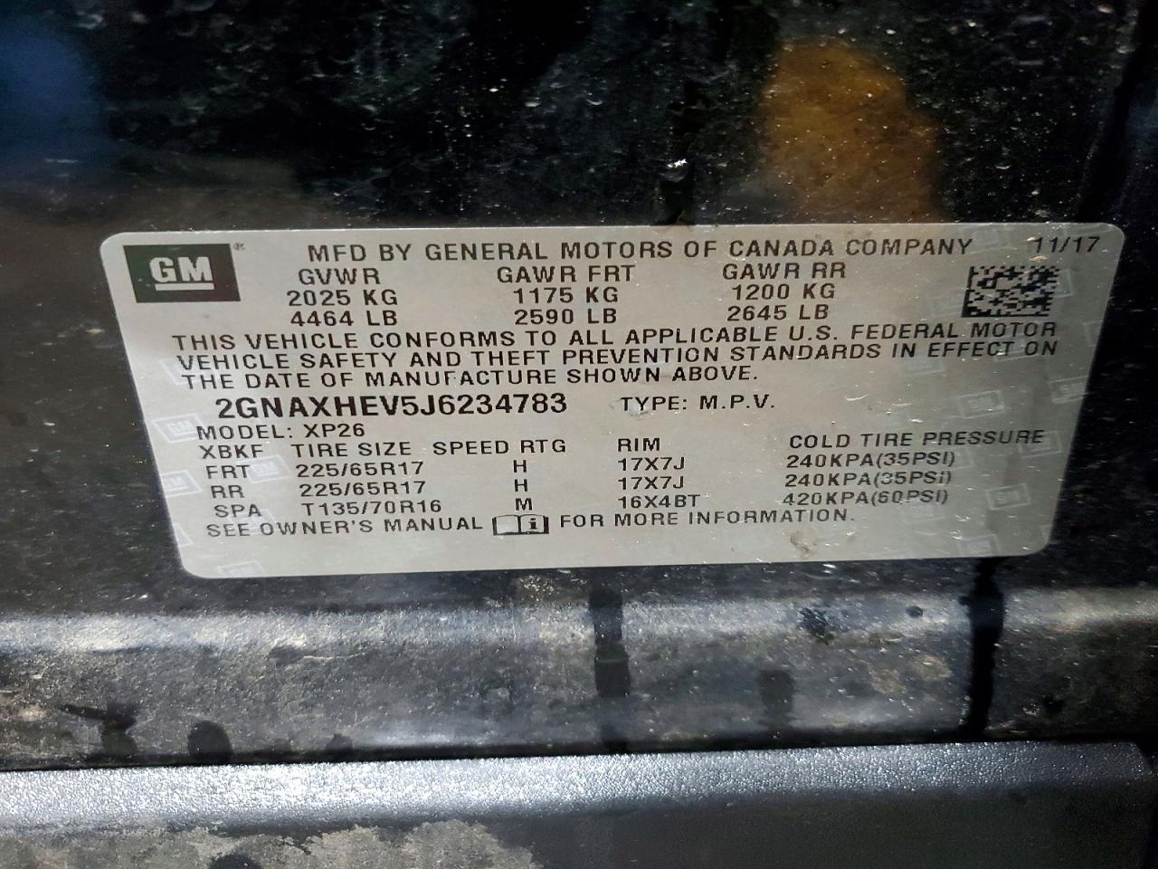 Chevrolet Equinox Ls