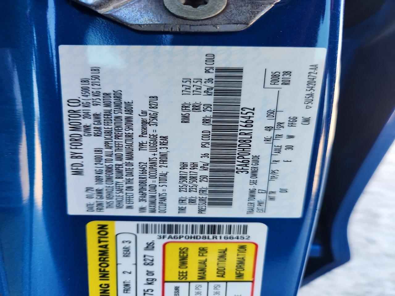 Ford Fusion Se