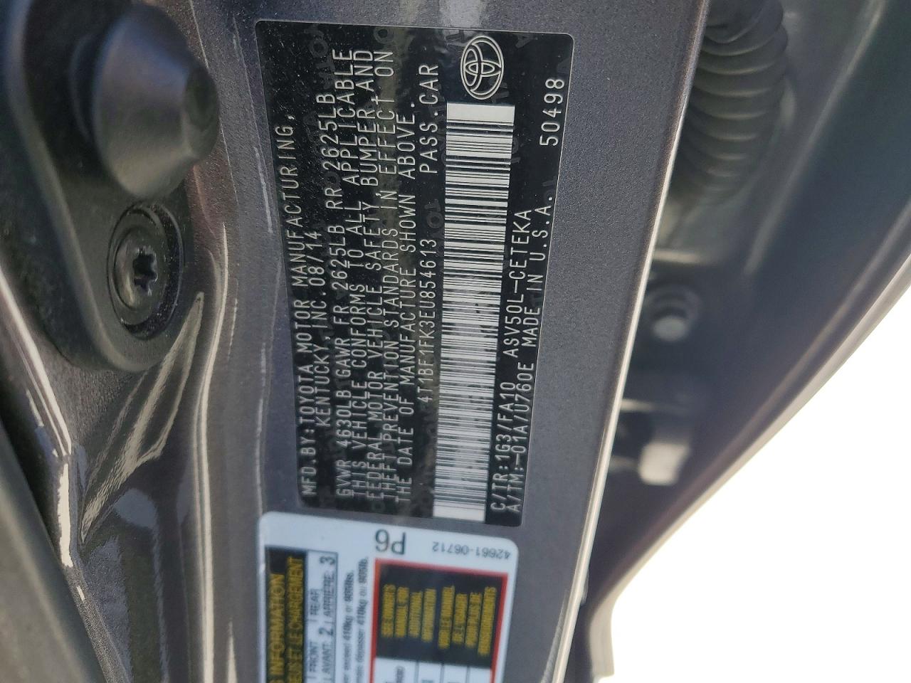 Toyota Camry L