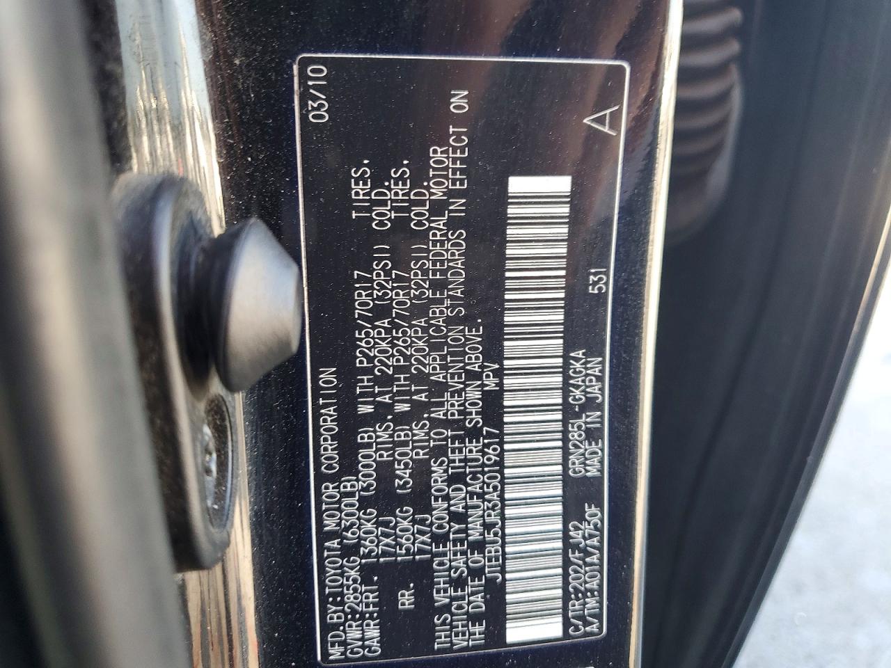 Toyota 4Runner Sr5