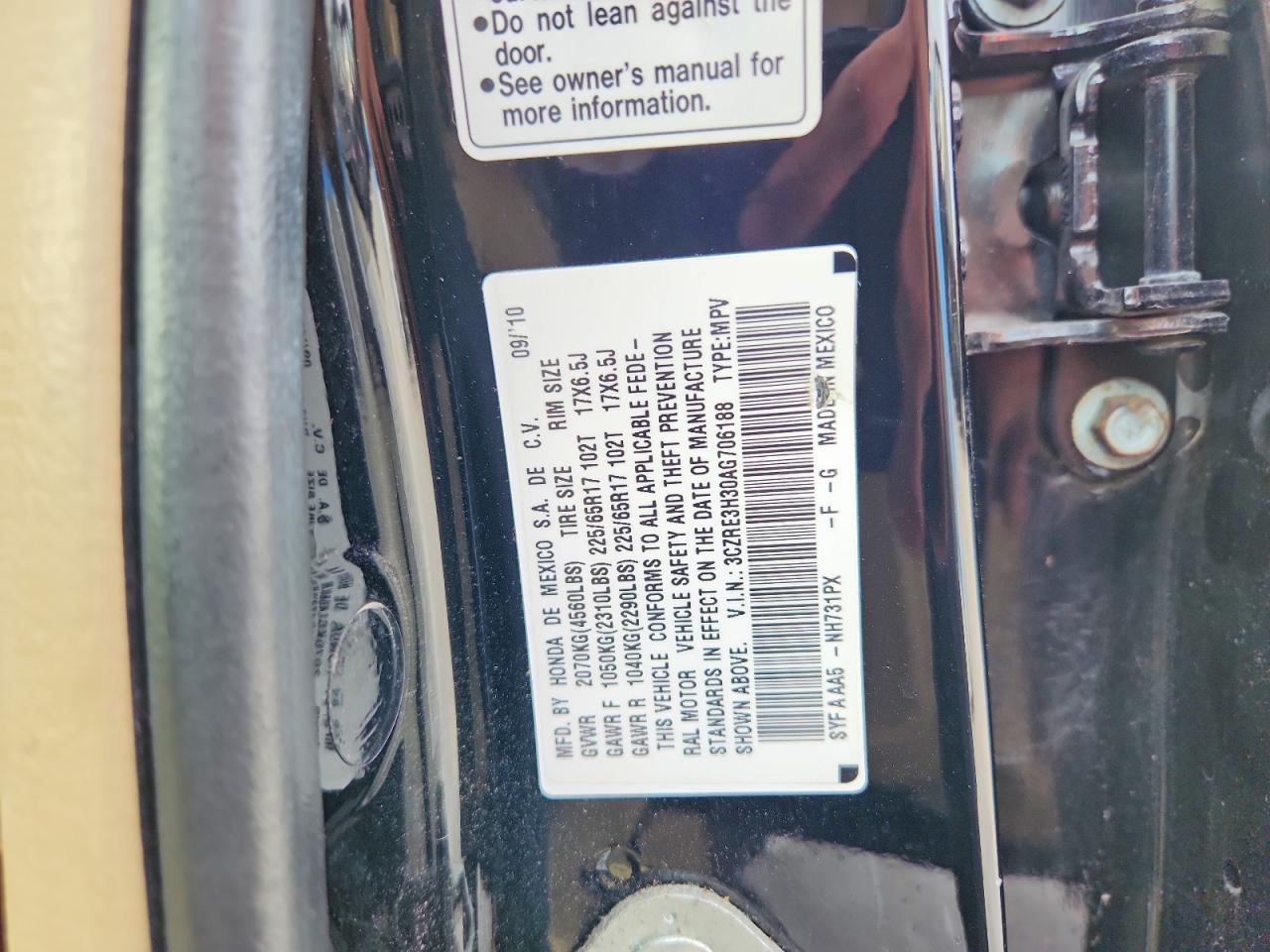 Honda Crv Lx