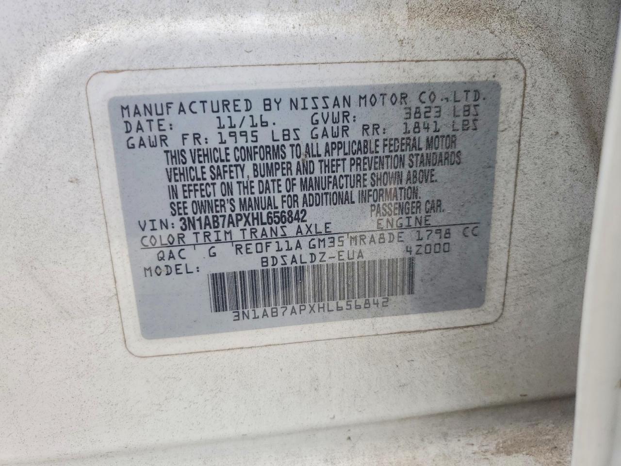 Nissan Sentra Sv